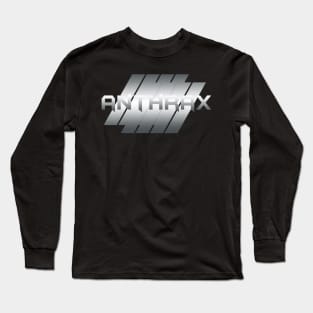 Metallic Illustration anthrax Long Sleeve T-Shirt